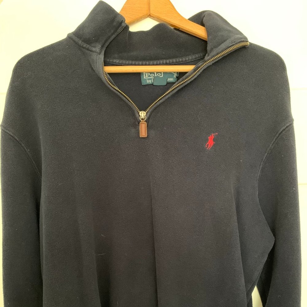 Polo Ralph Lauren Quarter zip blue (L)